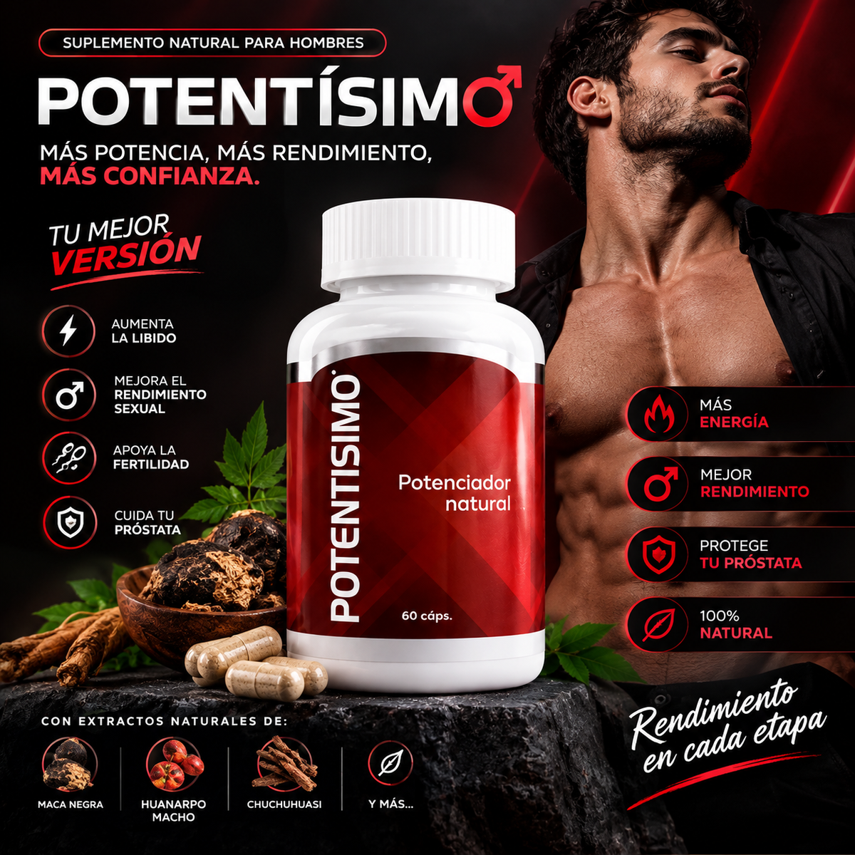 POTENTÍSIMO – Vitalidad Masculina al Máximo