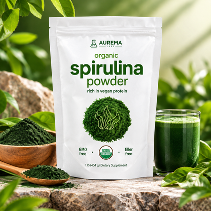 SPIRULINA- Nutrición verde para cada día.